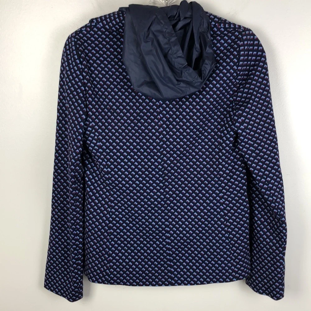 NEW Tory Burch x Tory Sport Printed Convertible Tech Pointe Geometric Blazer